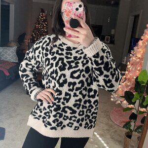 Juliana's Leopard Print Sweater